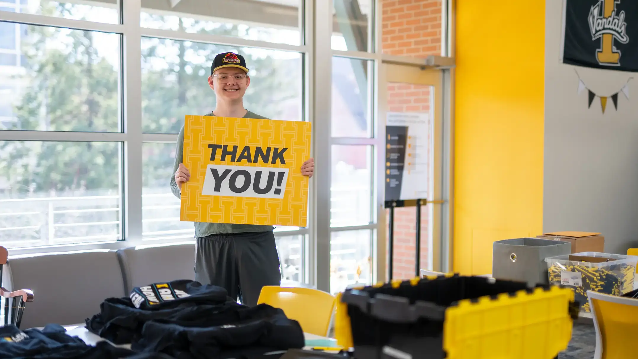 2025 Vandal Giving Day thank you messages from students.