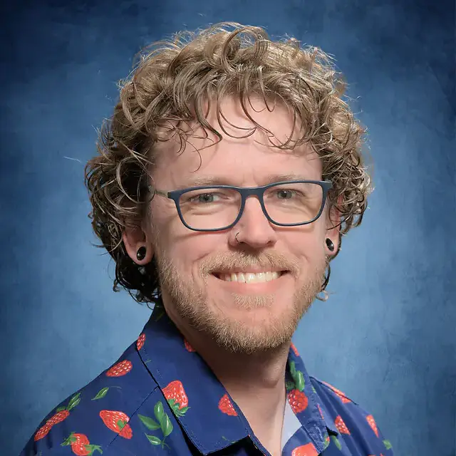 Portrait of Kevin Wright.