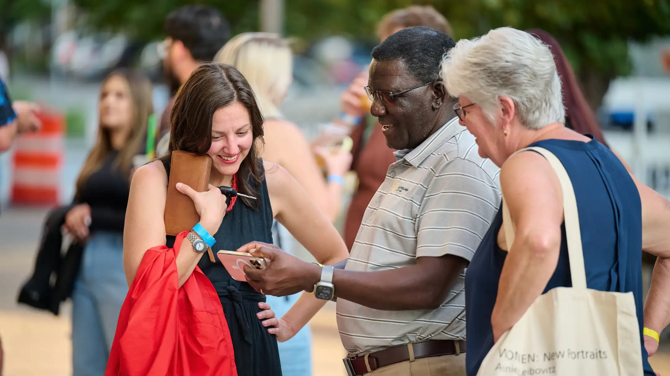 Students, alumni, employees and friends gather in downtown Boise at the Vandal Block Party on Wednesday, August 27, 2025. 