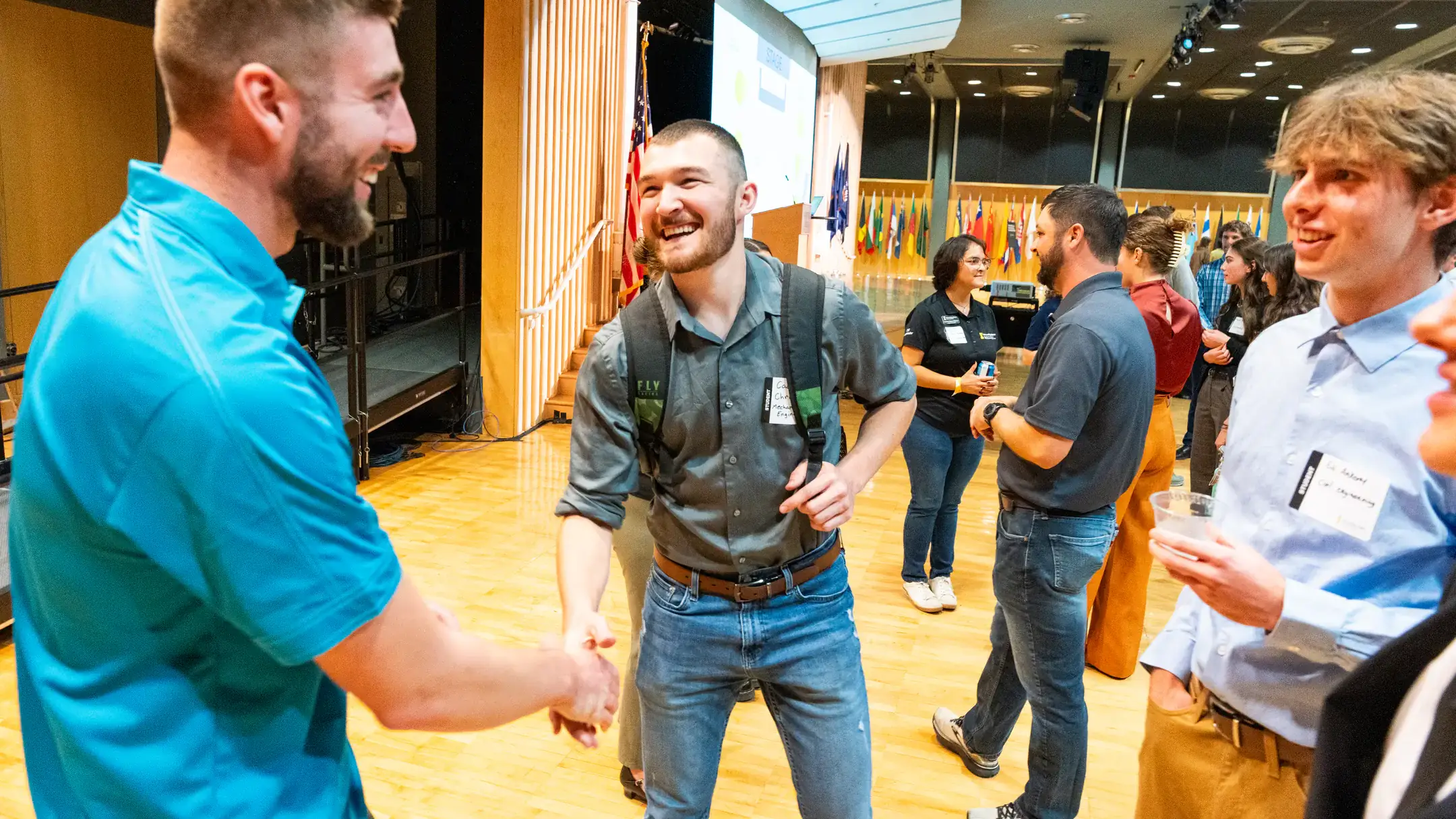 University of Idaho College of Engineering Industry Networking Night at the Pitman Center.