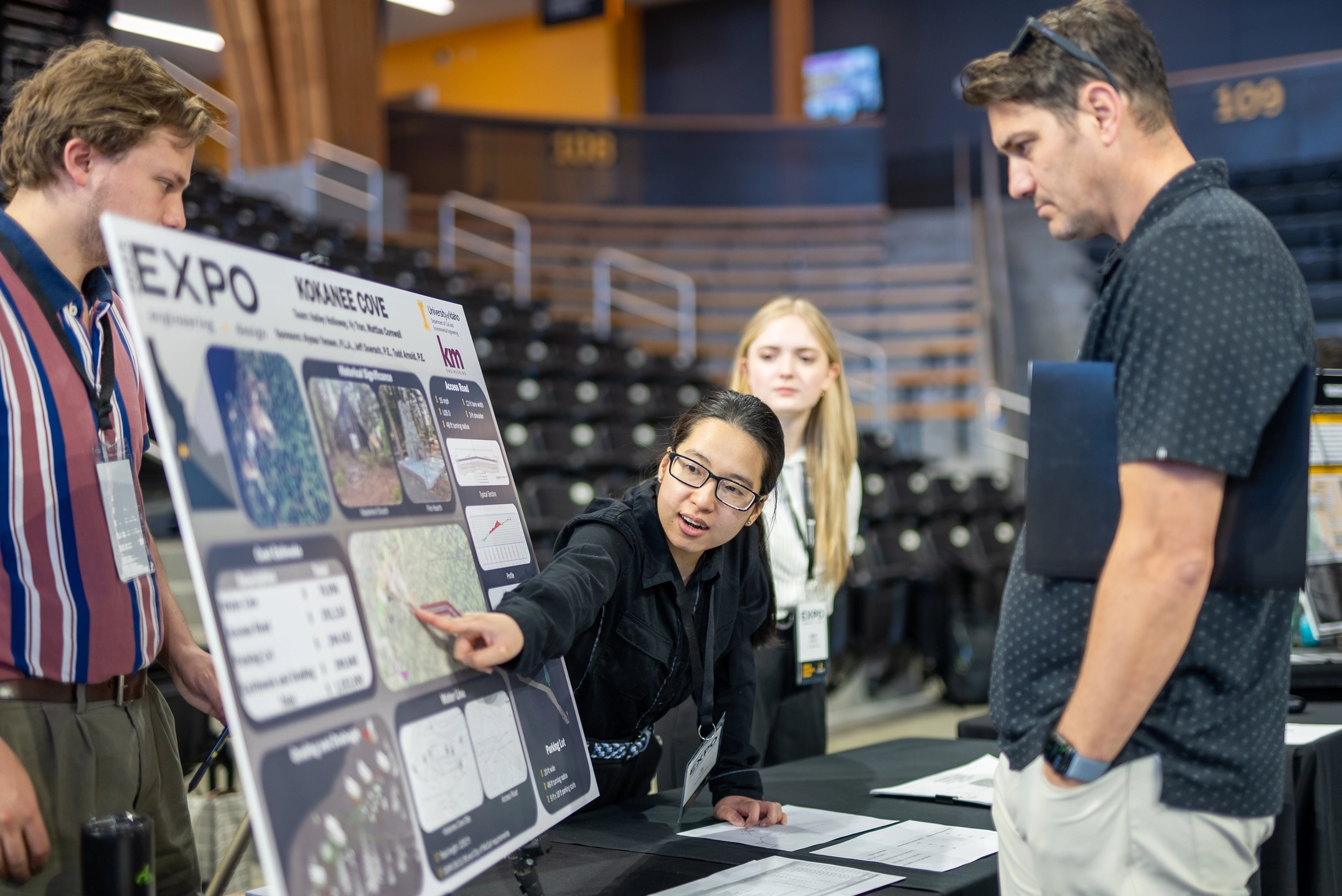 The annual Engineering Design EXPO is held on the Moscow campus April 24-25, 2025. EXPO is the longest-running student engineering and technological innovation showcase in the Pacific Northwest. The event welcomes K-12 and community college students, industry partners and community members to explore industry-sponsored\nprojects designed by current U of I students in the College of Engineering’s Interdisciplinary Capstone Design Program.