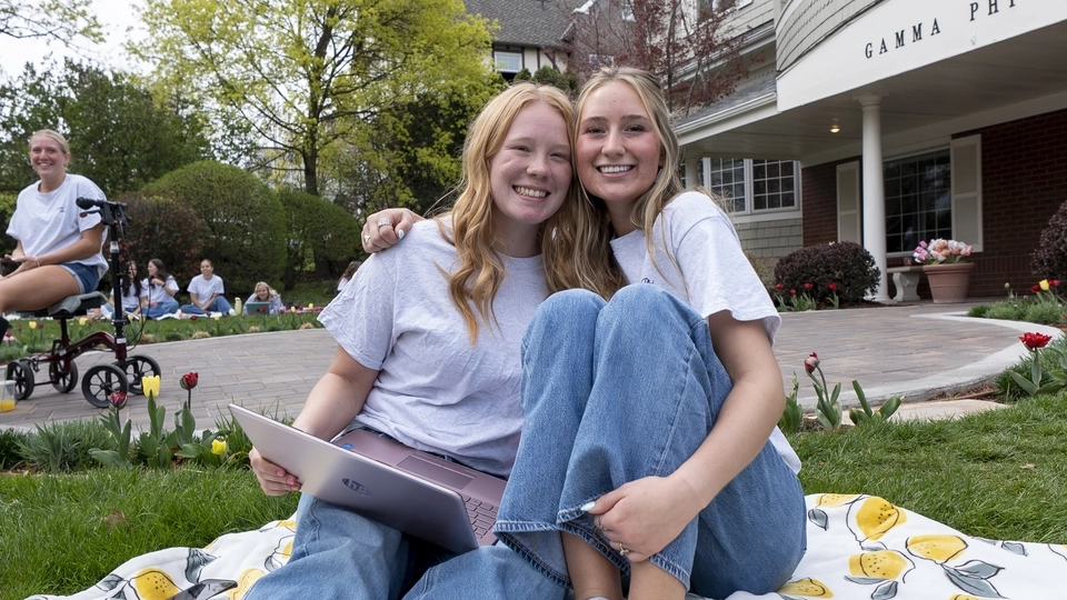 Campus stock photography during UIdaho Bound (UIB) on April 26, 2025.