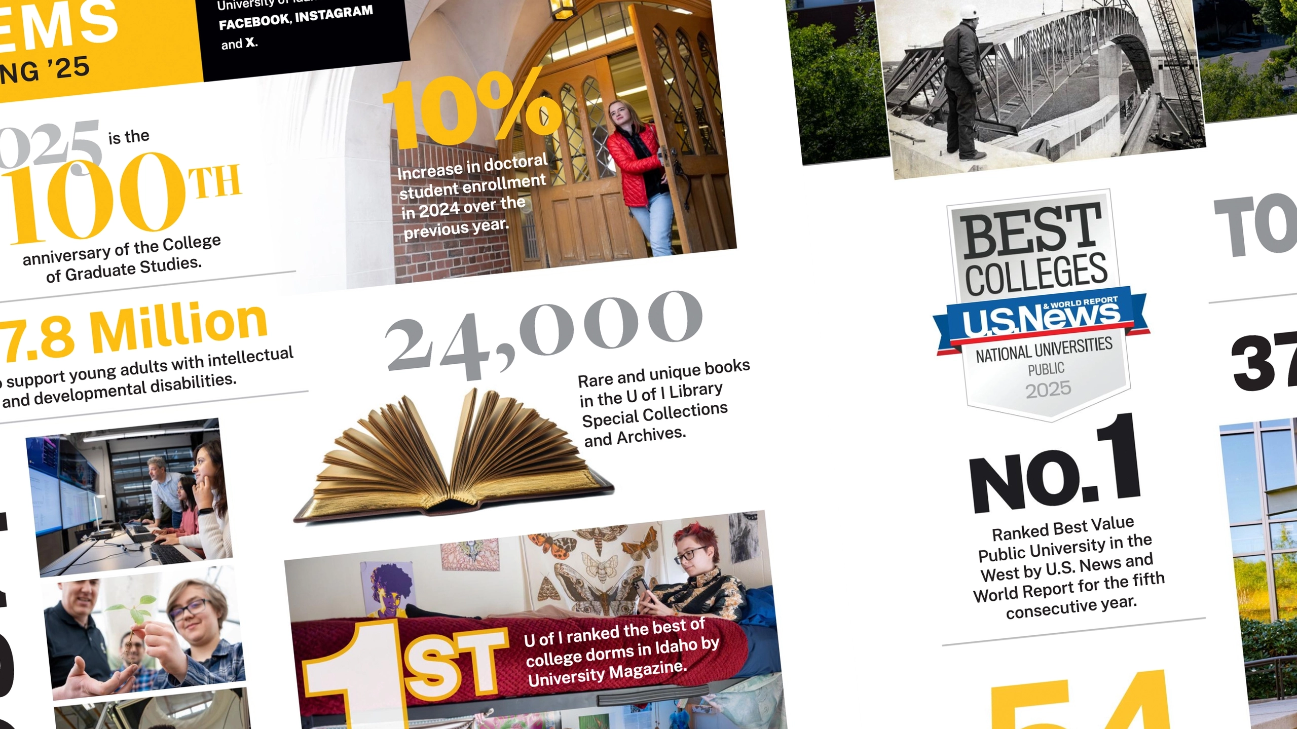 Screenshot of the Gems section of the Here we have Idaho magazine