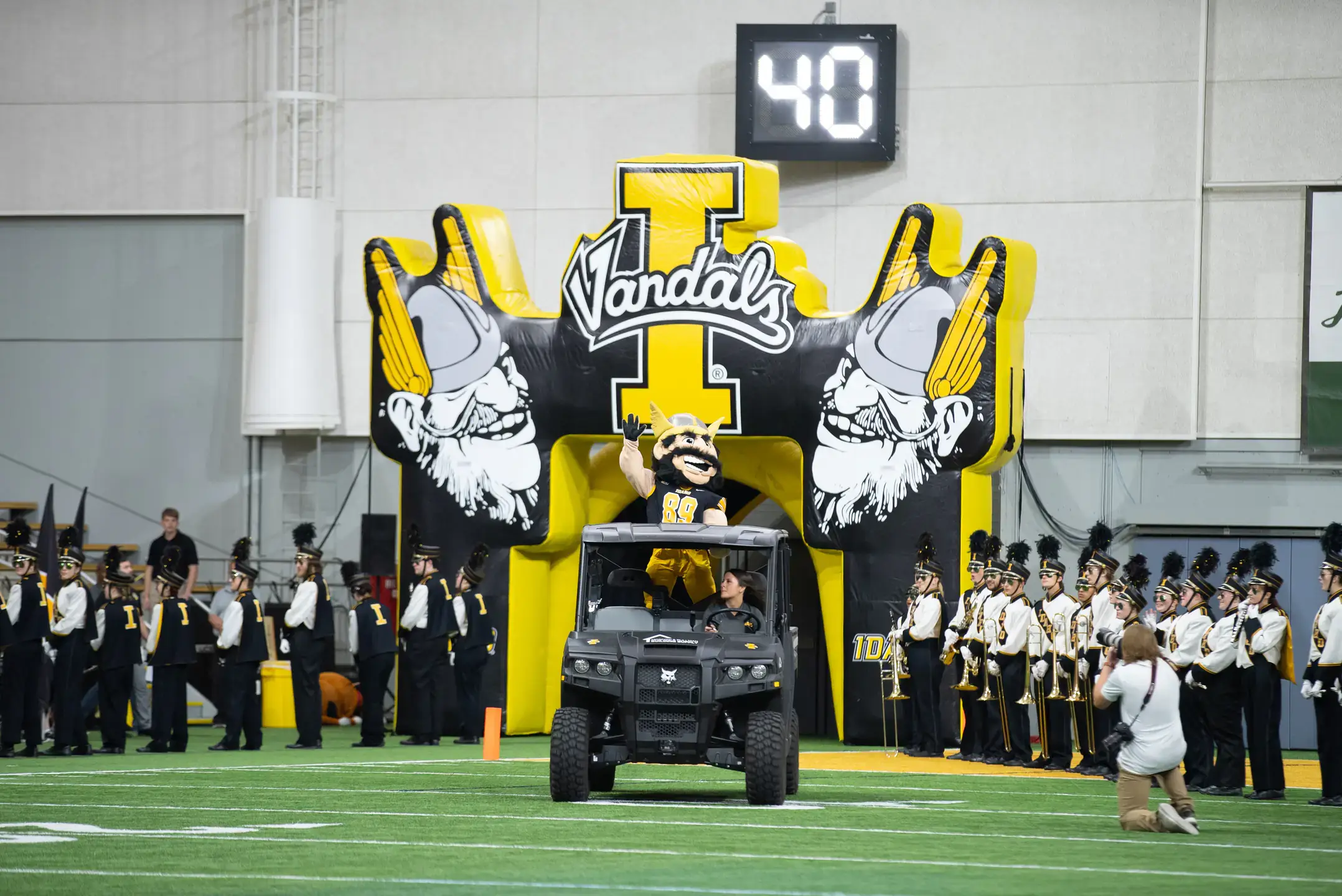 University of Idaho Vandal football versus Portland State on October 22nd, 2022.