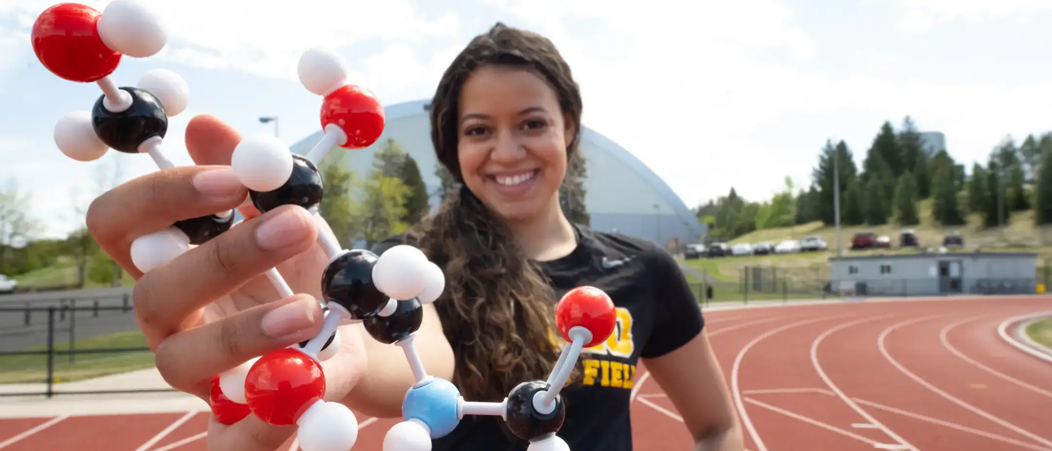 Commencement Feature with pre-med student Tristen Bowens