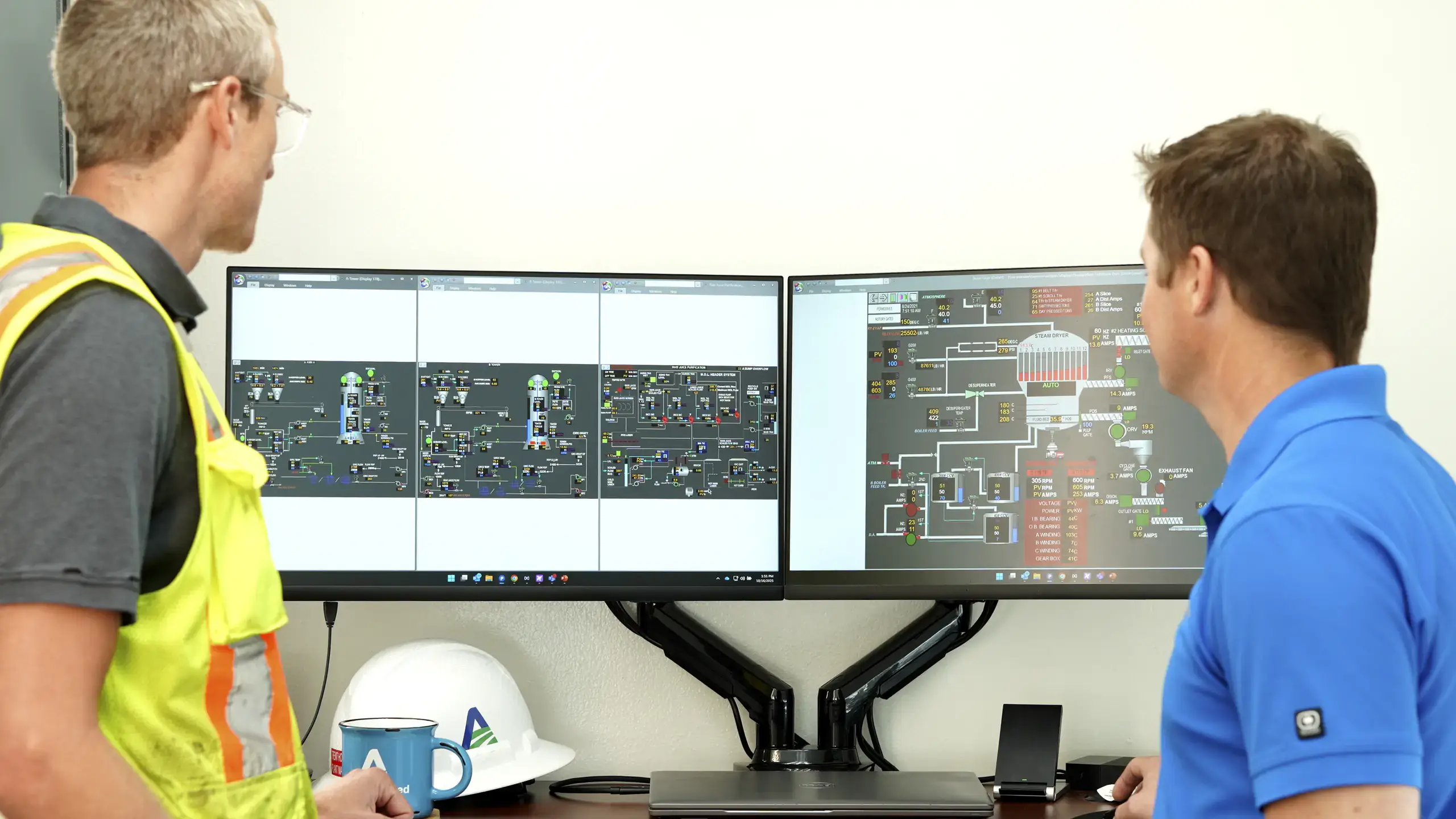 Trent Holcomb, plant manager at Amalgamated Sugar, is pictured at the company’s plant in Nampa, ID on Thursday, October 16, 2025. University of Idaho engineering students and faculty are developing AI-driven automation solutions for Amalgamated Sugar to keep the plant's assembly line from breaking down while adding components to maintain moisture levels in sugar beets, helping the company improve productivity and optimizing both quality and quantity. 