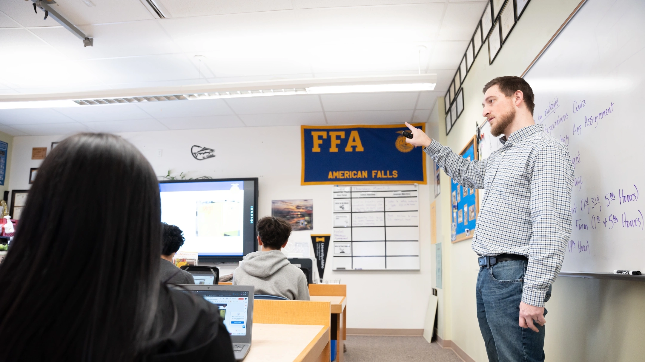 University of Idaho agricultural education graduates are helping to address an increasing shortage of agricultural educators. University of Idaho is uniquely qualified to address this shortage, as most of the state's agricultural educators are graduates from U of I's College of Agricultural and Life Sciences.