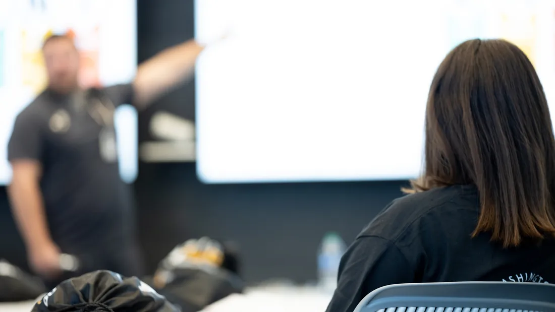 Doc for a Day workshops take place at the D.A. Huckabay M.D. Medical Education Building (formerly the WWAMI building). Idaho WWAMI medical students volunteer and introduce skills such as ultrasound, suturing and physical exam basics to regional students in grades 8-12.