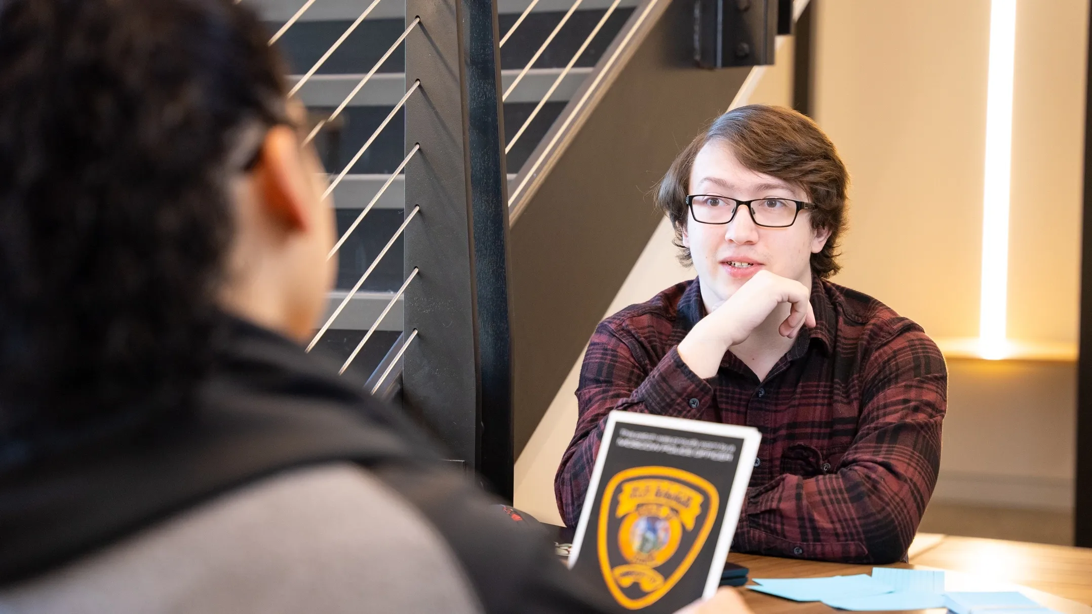 Student Bex Riehm goes on ride-alongs with Moscow Police Department and is a member of the Citizens Police Academy will graduate next spring with a criminology and psych degree