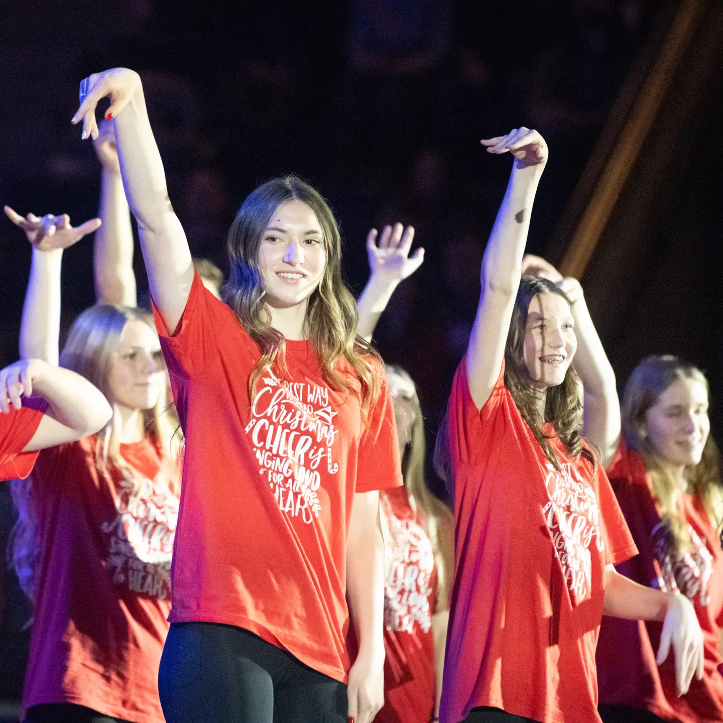 The Lionel Hampton School of Music’s annual Holiday Concert on Thursday, December 11, 2025 at ICCU Arena.