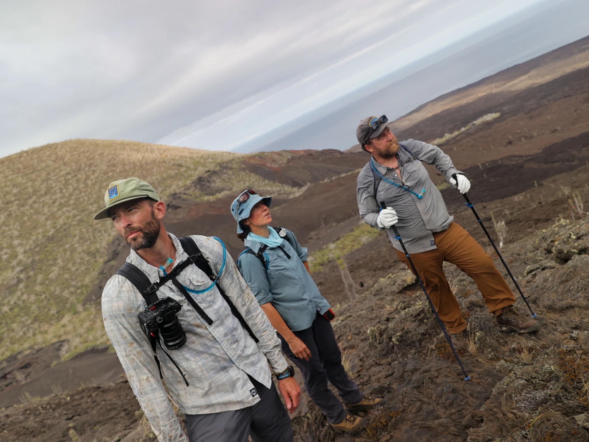 Three University of Idaho researchers travel to the Galapagos Islands in search of clues unlocking the mysteries of evolution through the study if snails on the pristine, untouched volcanic archipelago 700 miles off the coast of Ecuador.