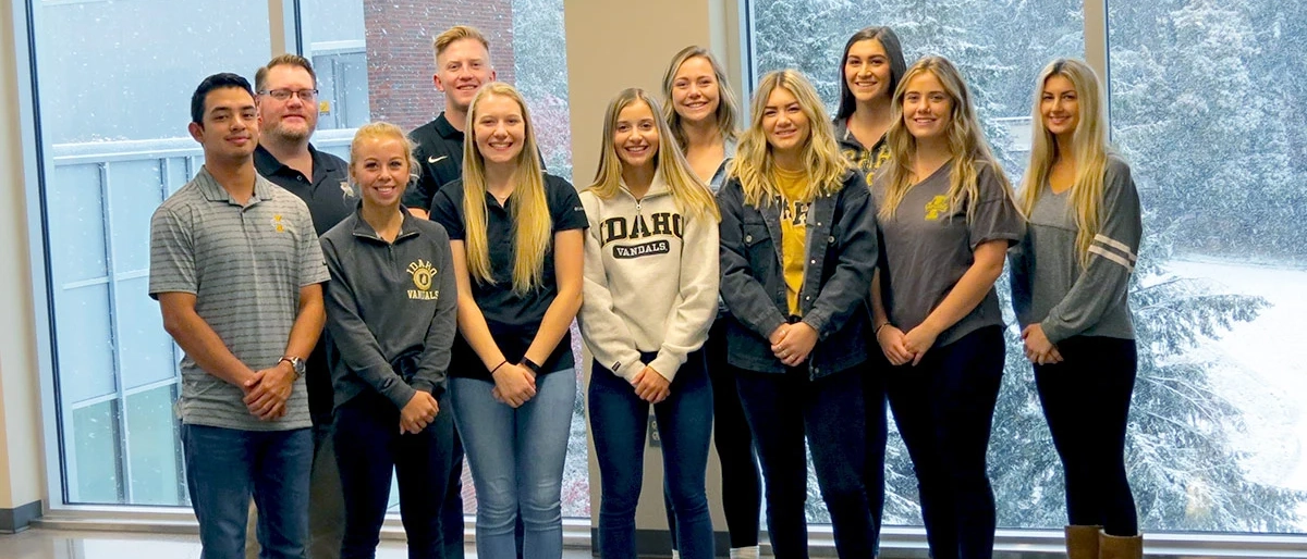 Group of EHHS Student Ambassadors from 2020