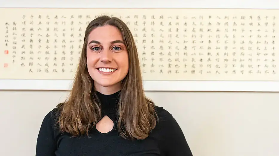 Megan Lolley smiles for a portrait