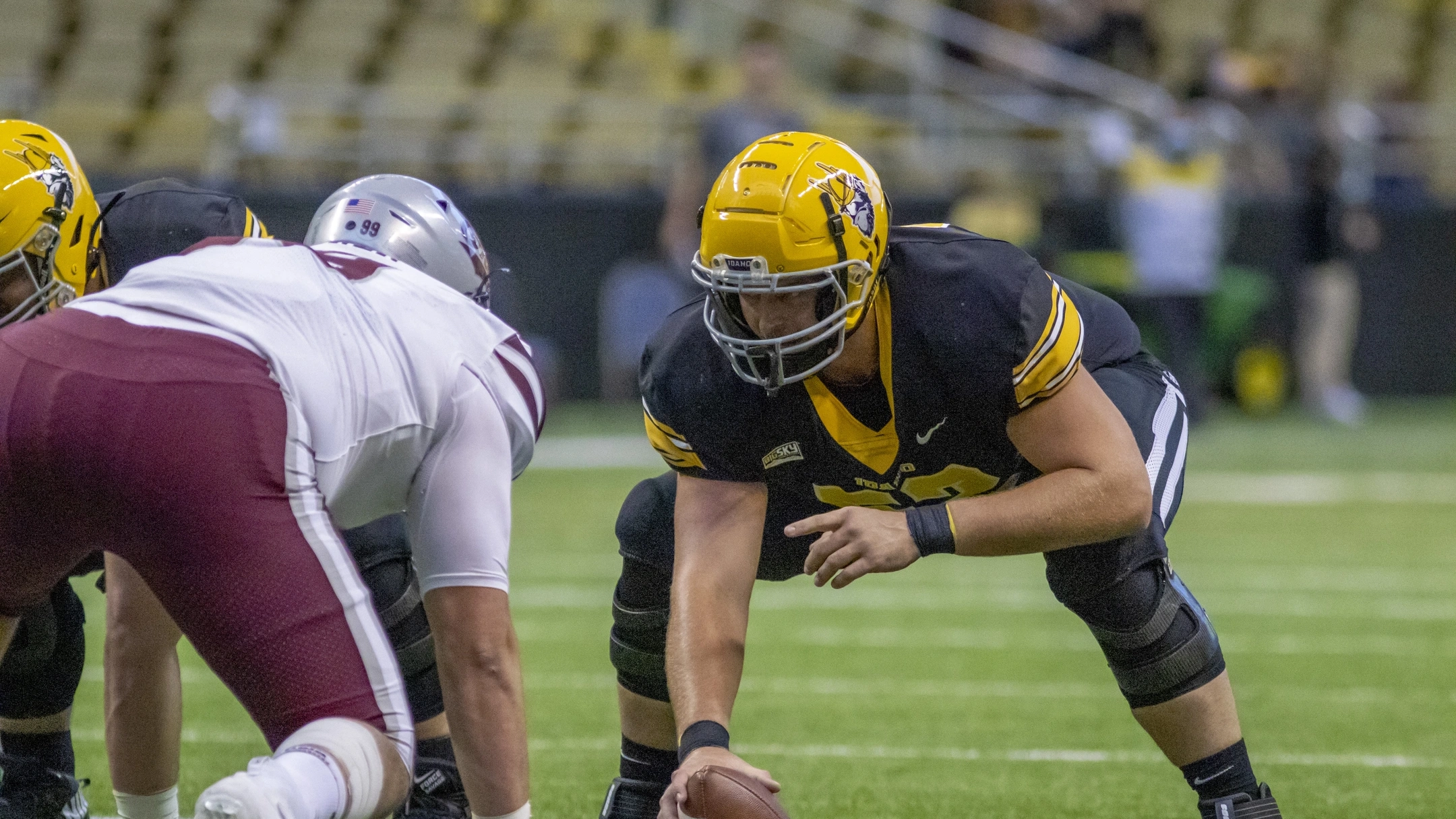 The Vandals take on the Montana State Grizzlies at the Kibbie Dome