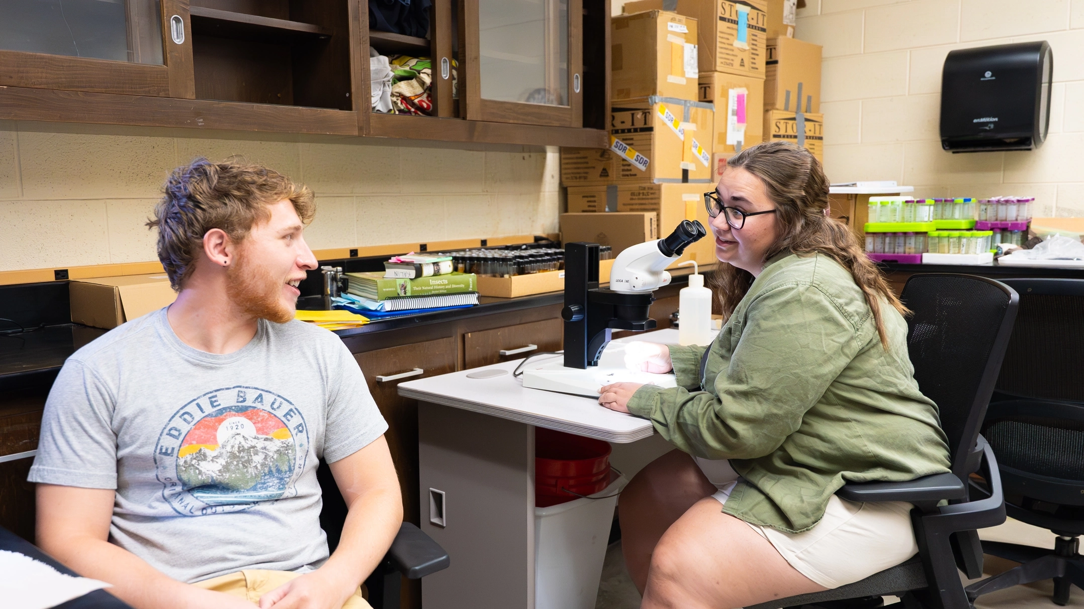 Students had a exceptional research experience working on a huge and impactful project, Courtney Conway’s 10-year study on the effects of ranching on sage grouse populations