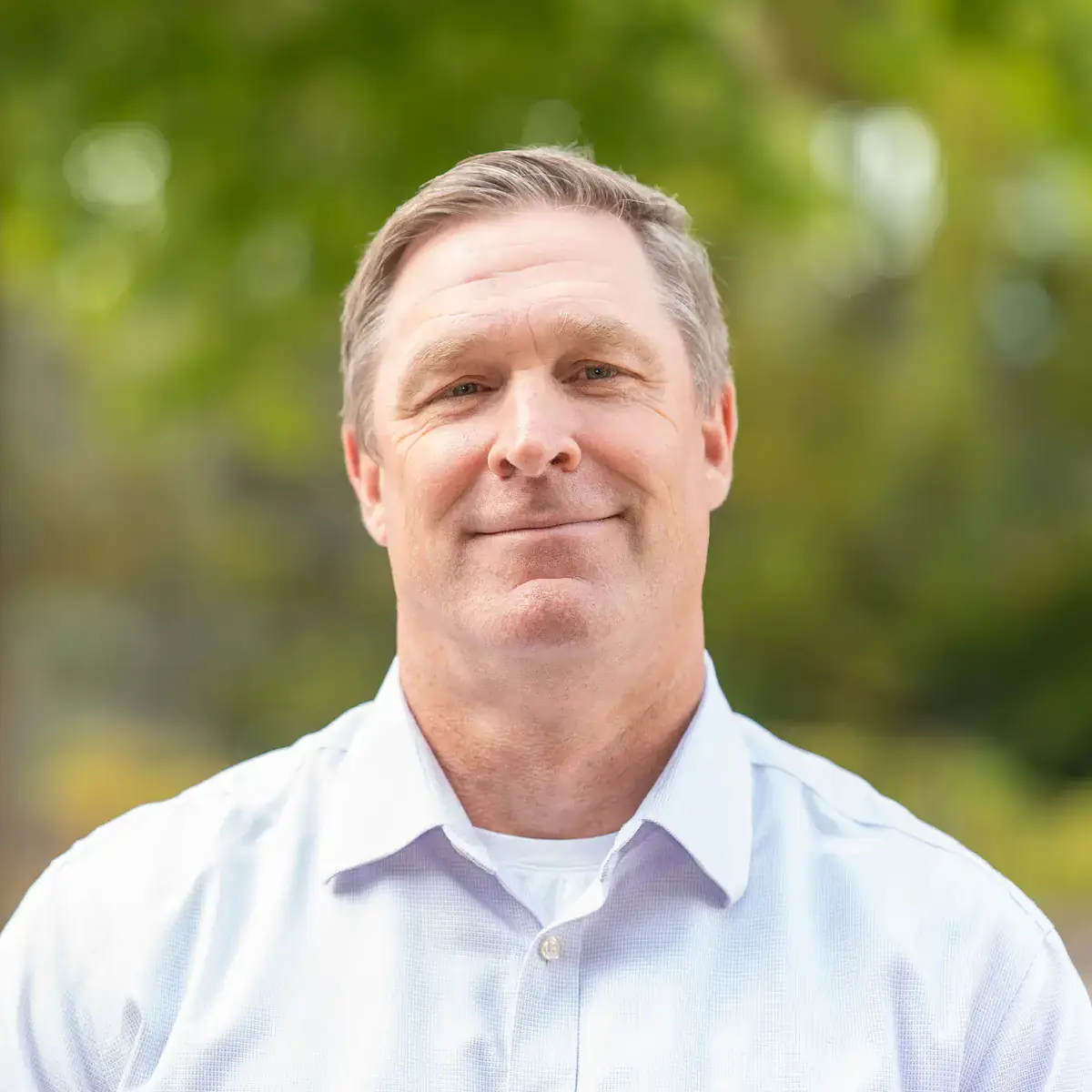 Brian "Duff" Bergquist, Senior Instructor of Finance and Barker Trading Program Director in the College of Business and Economics, is photographed Wednesday, October 1, 2025.