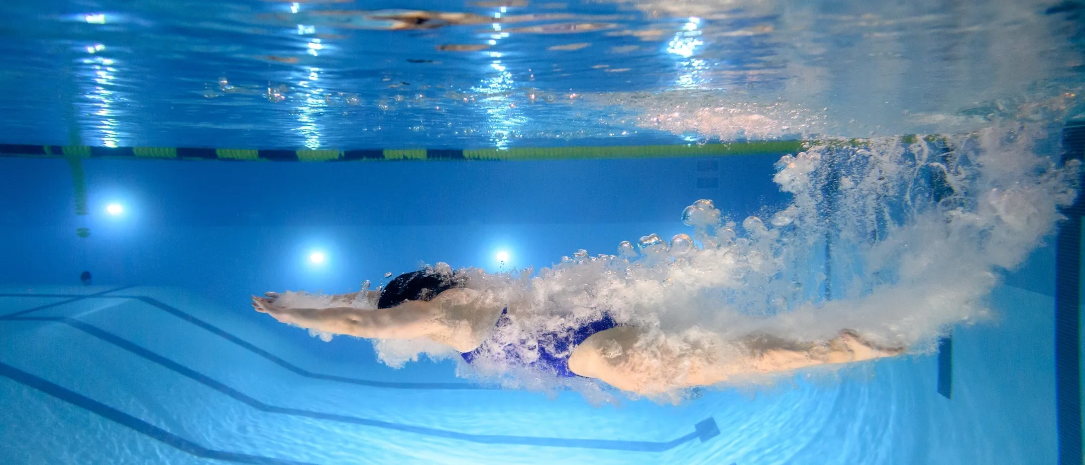 Diver at the Univeristy of Idaho swimer center