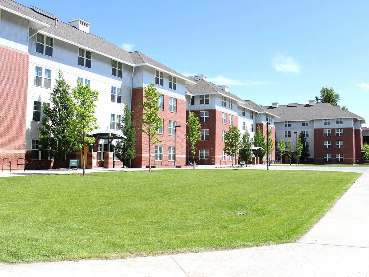 Living Learning Communities courtyard