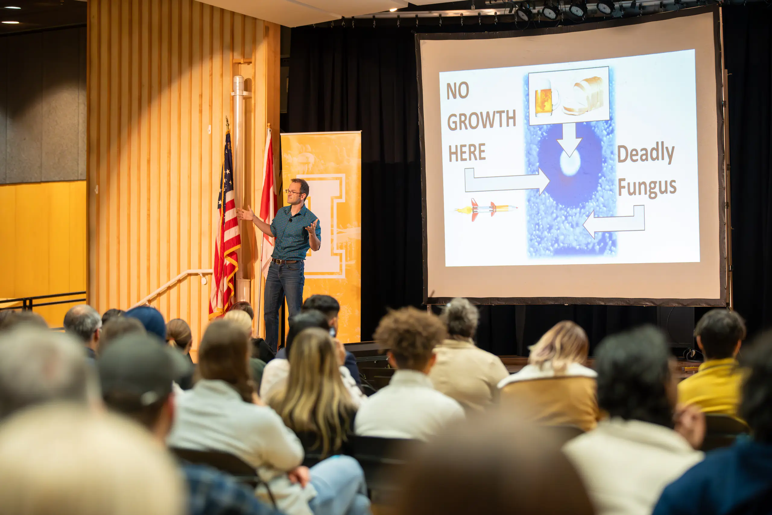 POP Talks 2024 showcases University of Idaho research through engaging, bite-sized presentations in the Bruce M. Pitman Center International Ballroom.