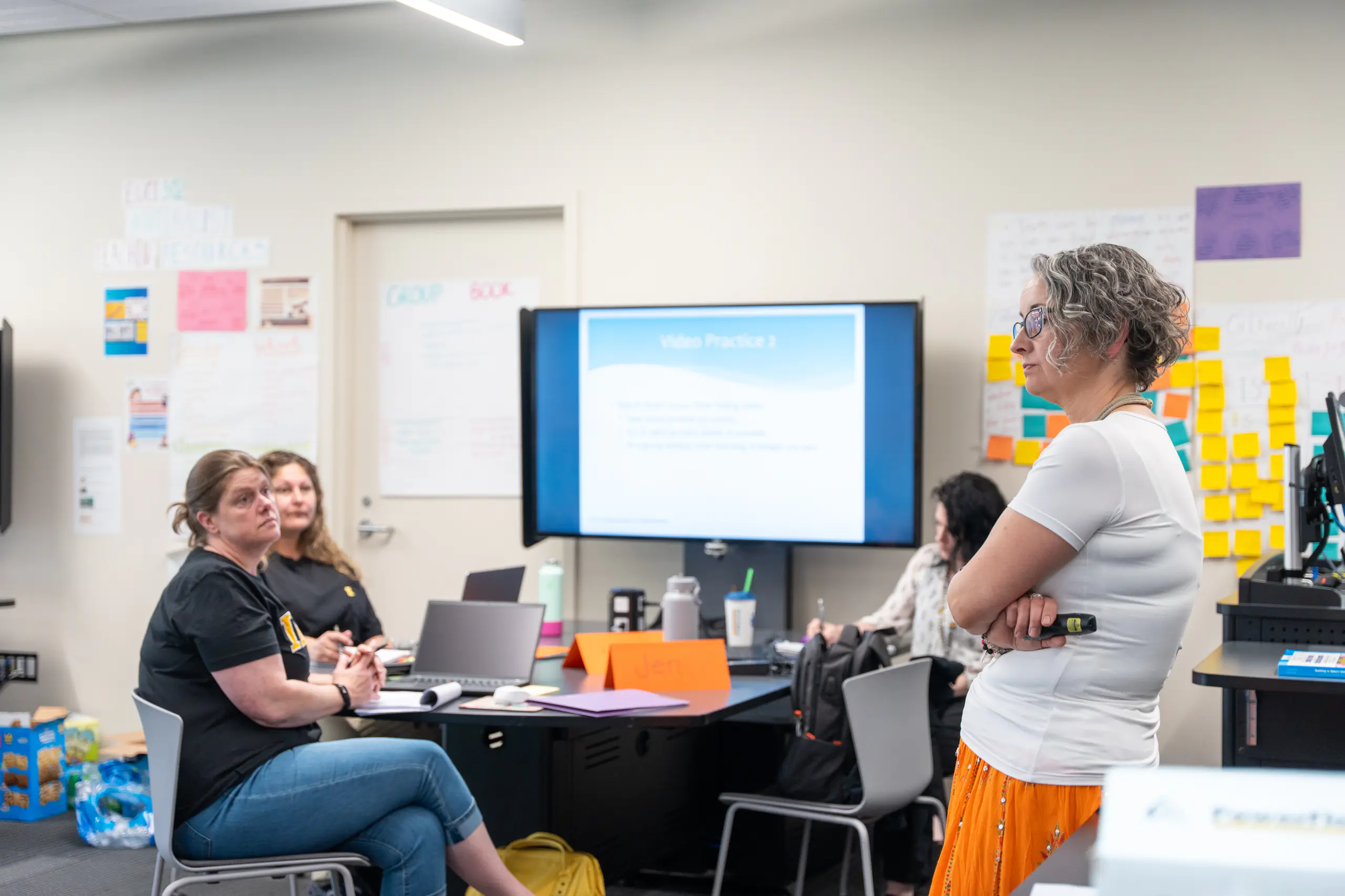 Education, Health and Human Sciences special education para professionals in training for the EHHS IMPACT Cohort.