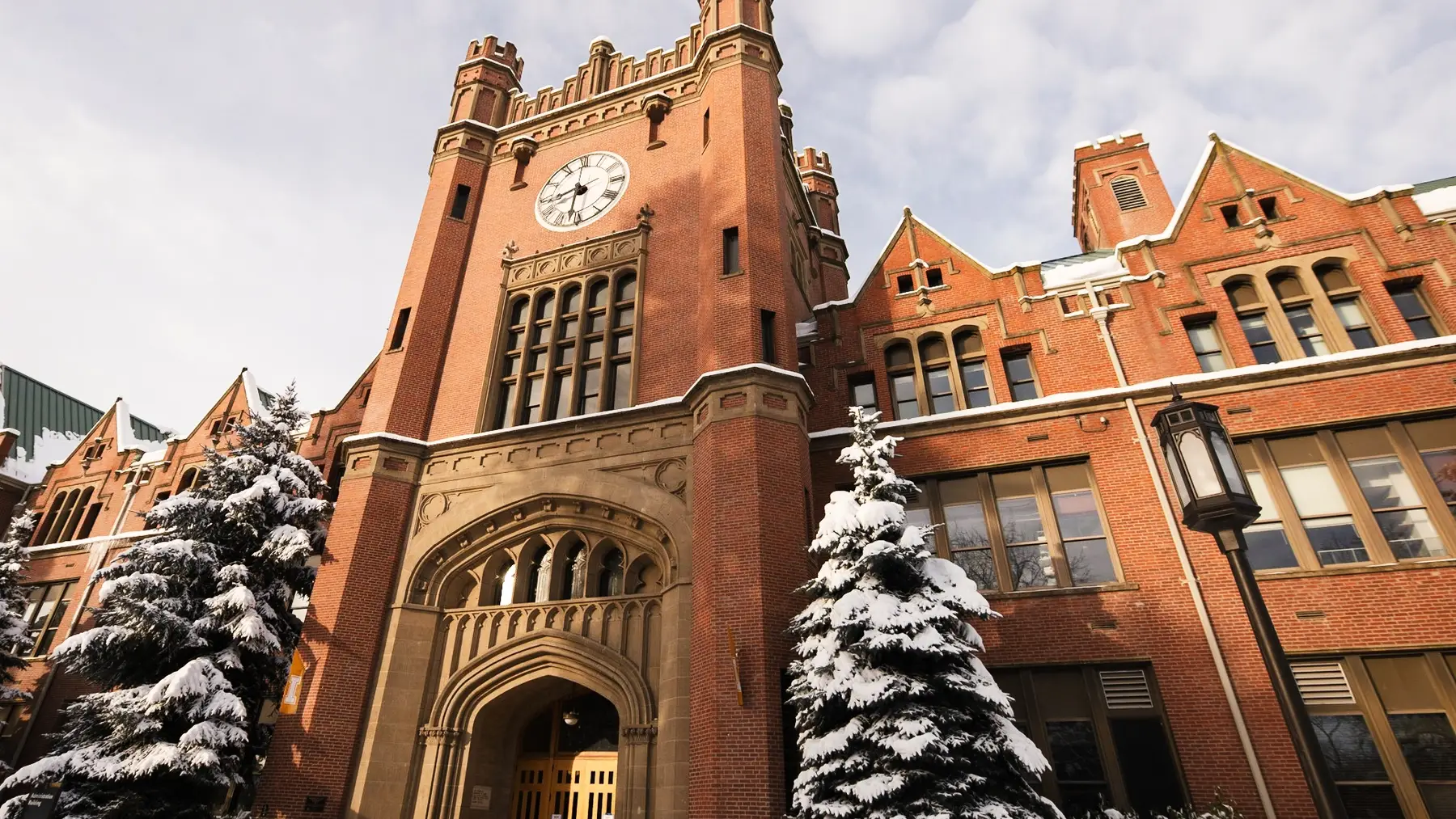 University of Idaho Campus Winter