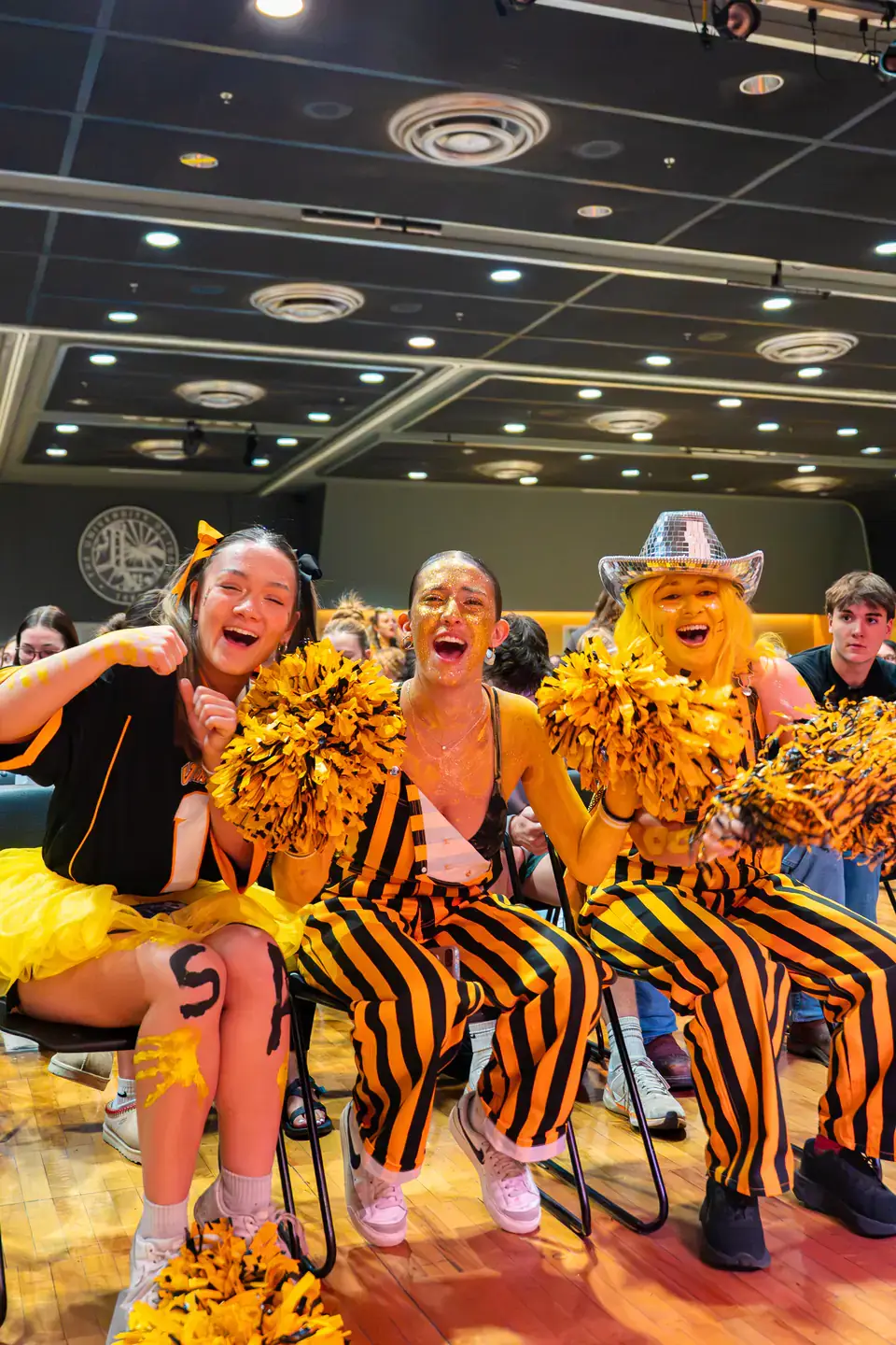 2025 Homecoming Week activities. The Jingles event, where student organizations perform skits for students and alumni judges, is held in International Ballroom at the Pitman Center on Wednesday, October 8, 2025. This year’s homecoming theme selected by students is “Holla Back!”, a throwback to the year 2000.
