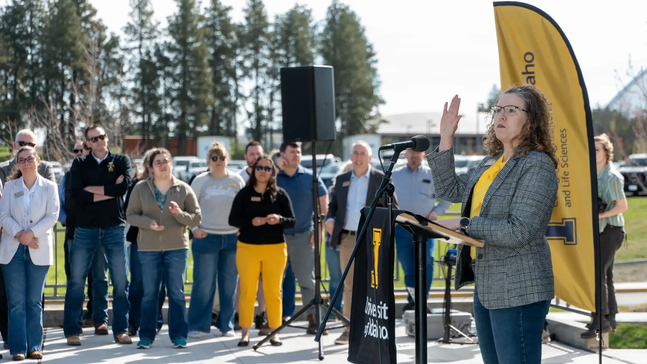 The Meat Science and Innovation Center (MSIC) grand opening on Friday, April 10, 2026. The new facility, honoring Ron Richard, is four times larger, outfitted with industry-grade equipment, and features a prime space for Vandal Brand Meats. 