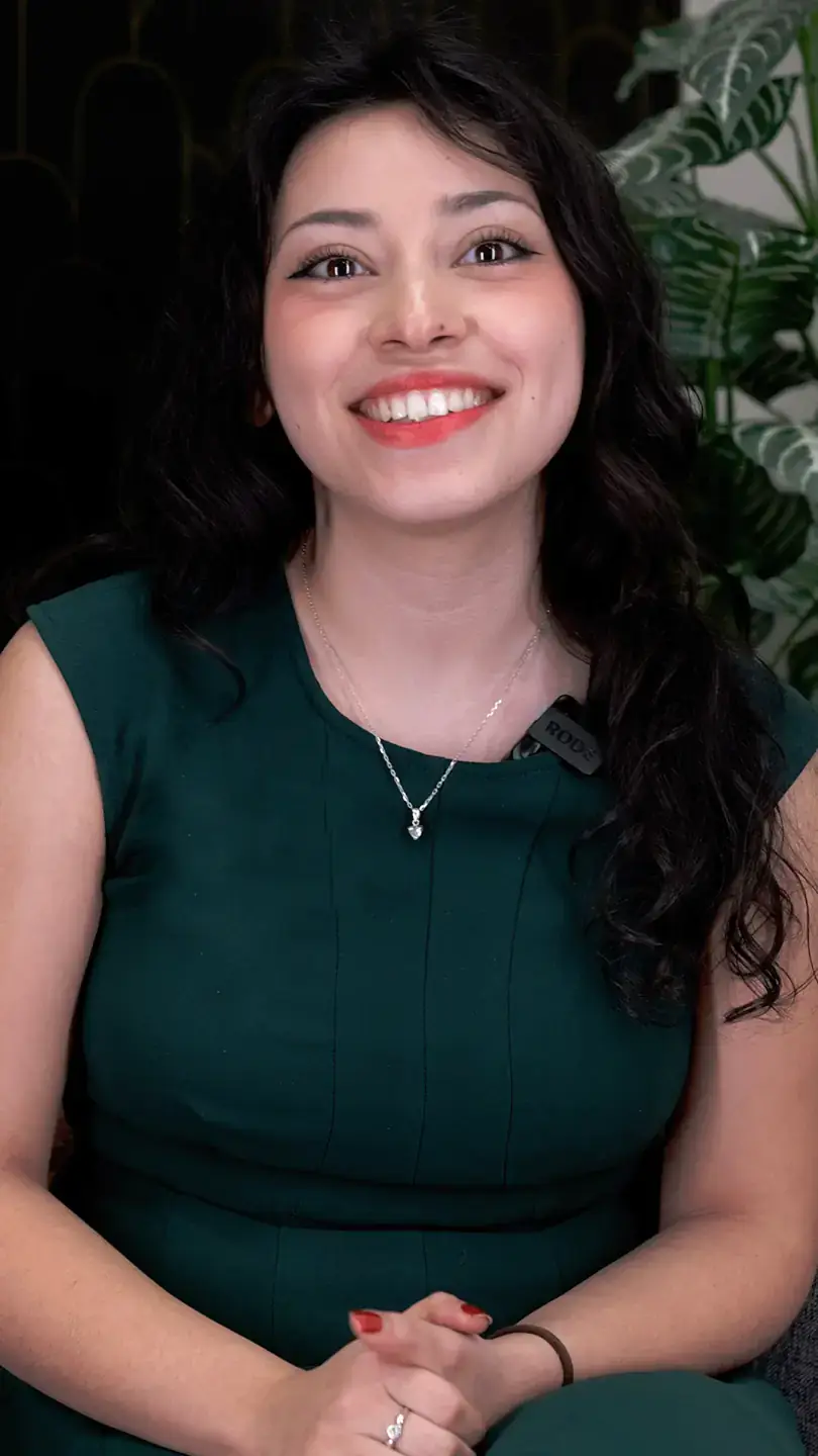 Portrait of Alma Azocar Agurto.