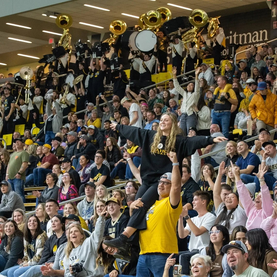 University of Idaho Vandal football versus Eastern Washington in the Kibbie Dome, November 5th, 2022.