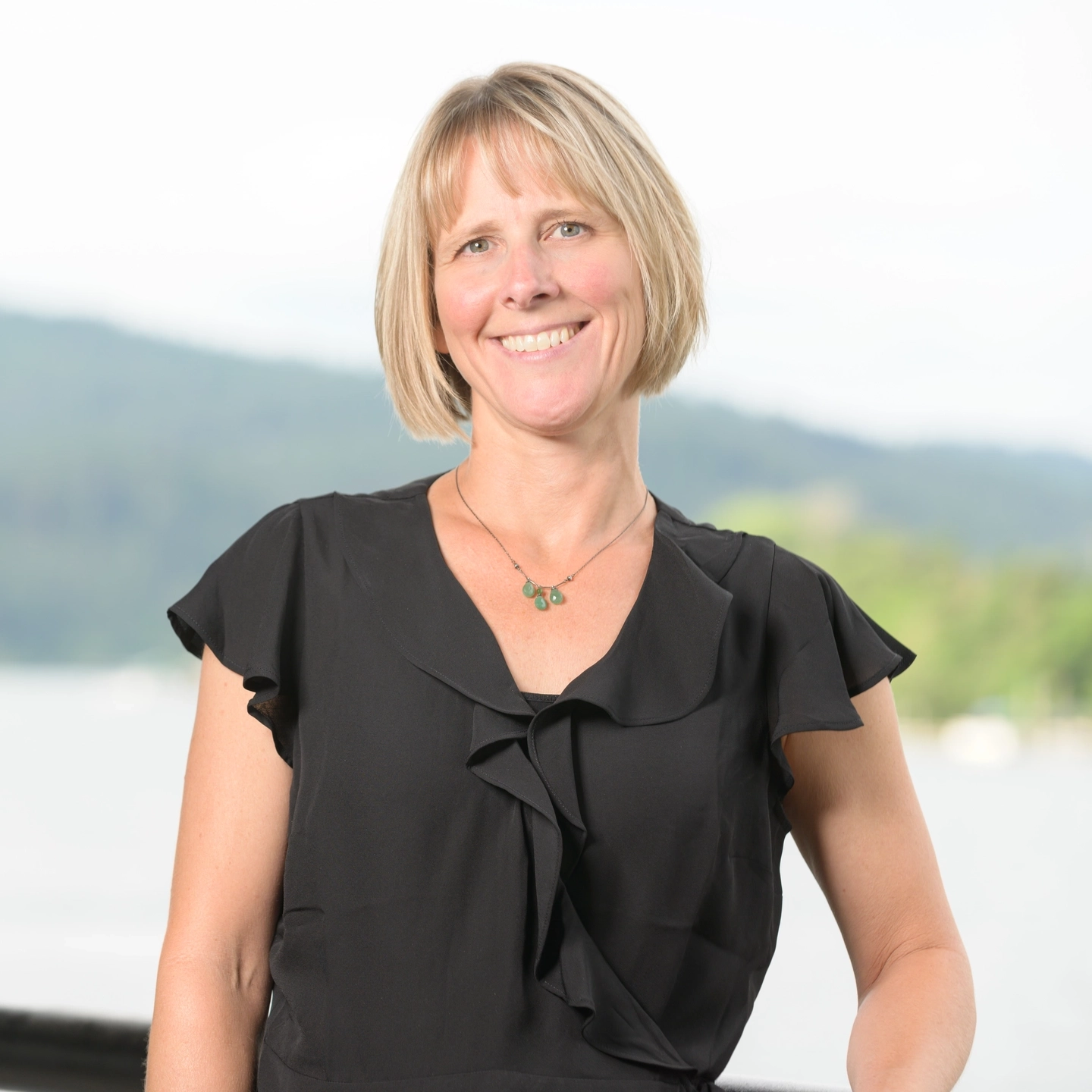 Christina Cox at the Coeur d'Alene Harbor Center