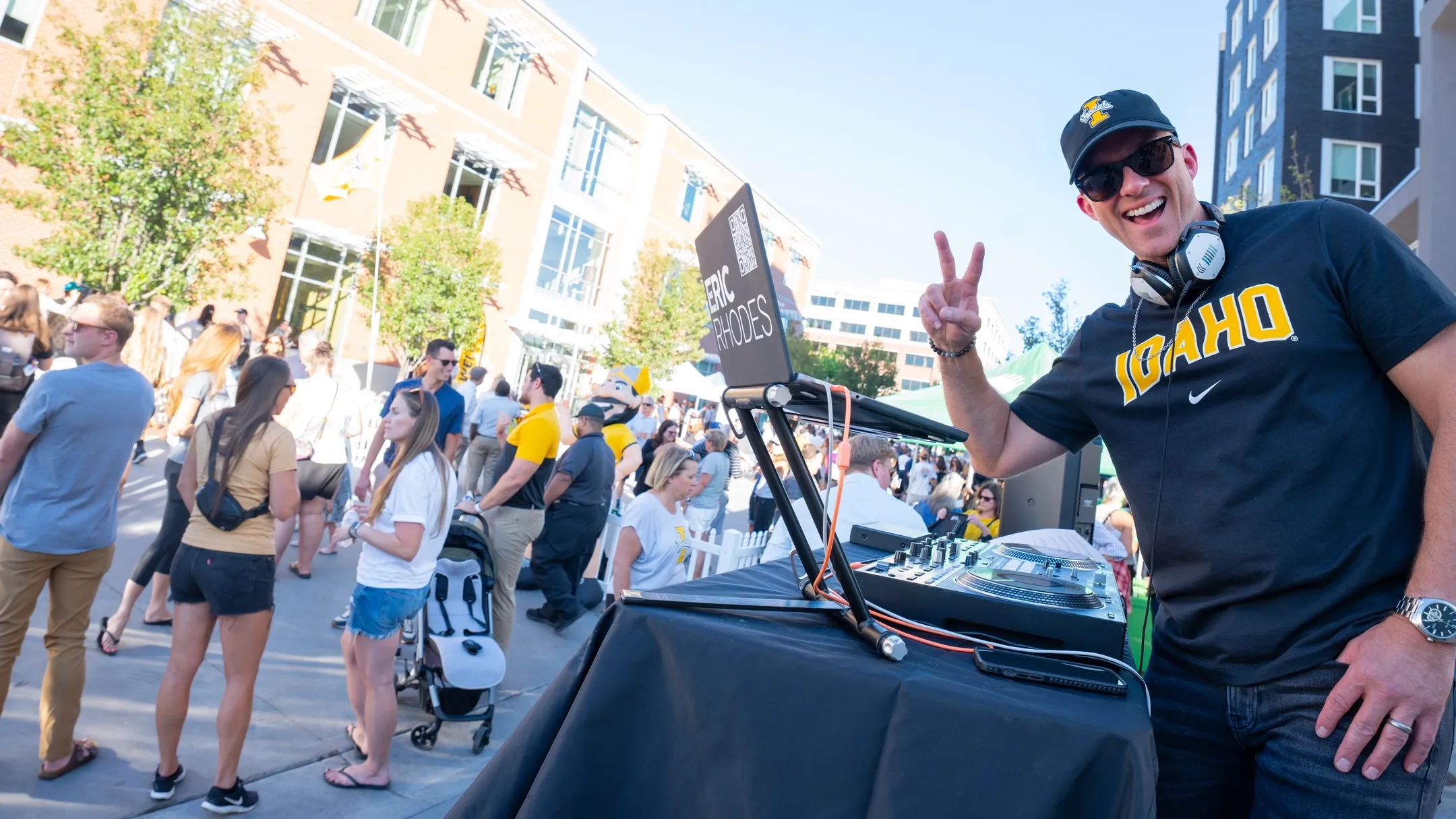 Vandal Block Party in downtown Boise Idaho August 30th, 2023