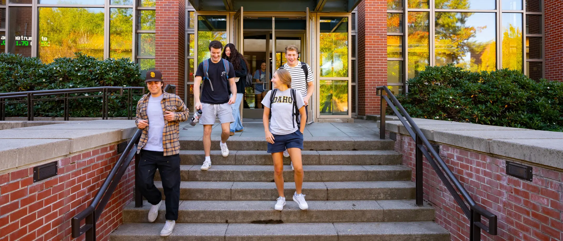 University of Idaho Moscow campus photos in the fall