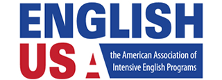 English USA: The American Association of Intensive English Programs logo