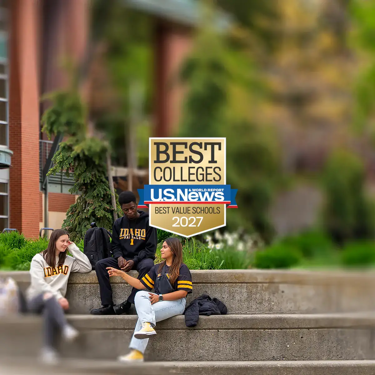 USNWR Best Colleges golden badge for 2027 Best Value School