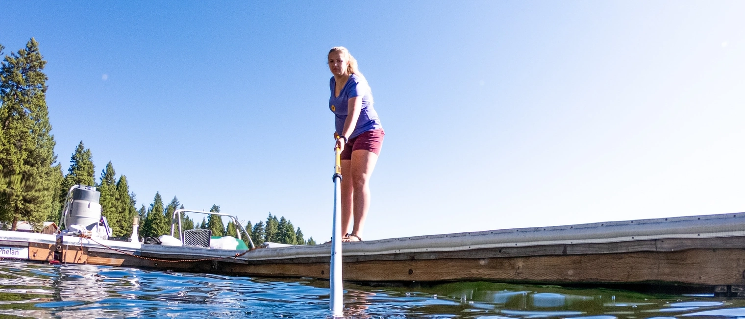 College of Natural Resources water study at McCall Outdoor Science School McCall Idaho