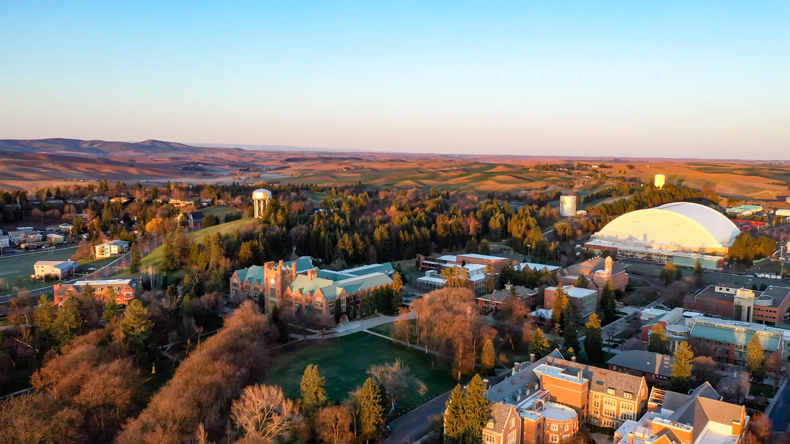 2020 Spring drone footage of campus
