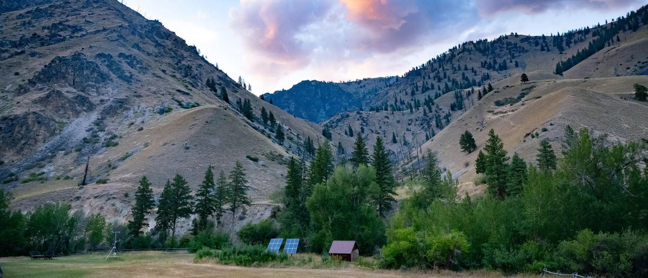 Taylor Wilderness Research Station in the Frank Church Wilderness of No Return.
