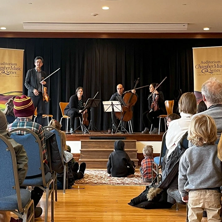 concert in the 1912 Center for toddlers and children