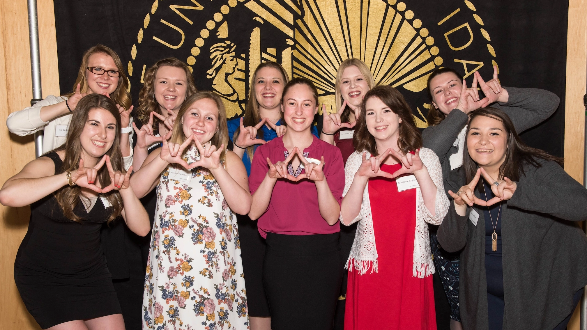 College of Agriculture and Life Sciences Award Banquet held in the Bruce Pitman Center