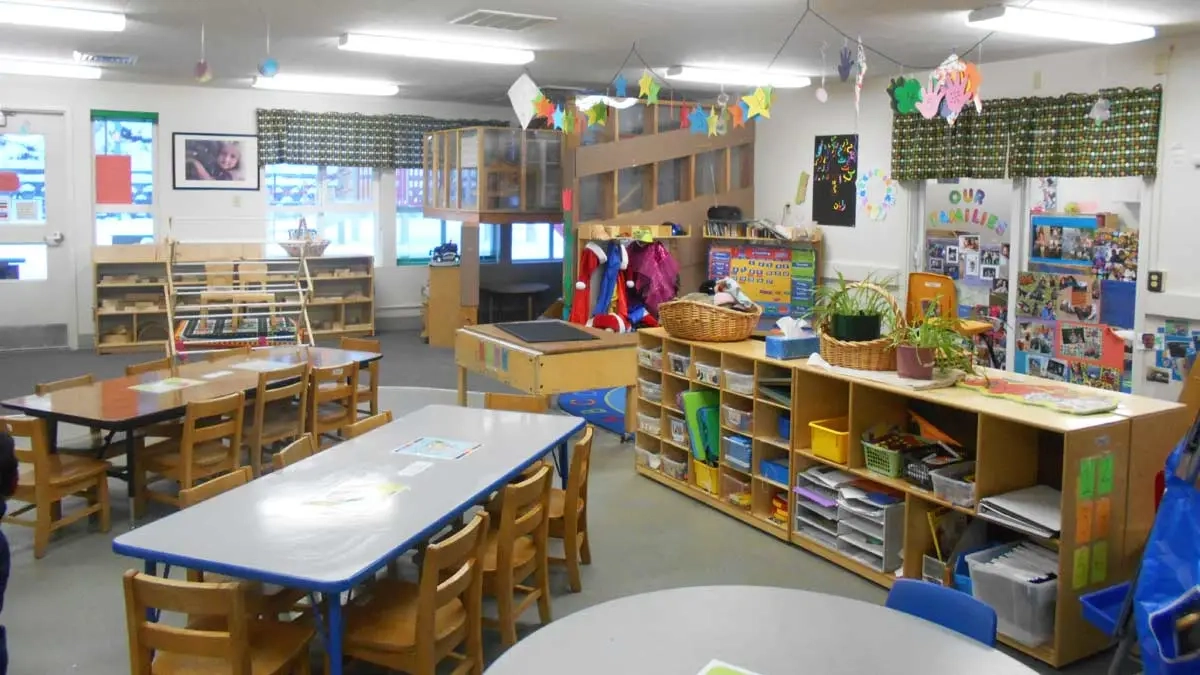 UIdaho Children's Center green daycare/classroom.
