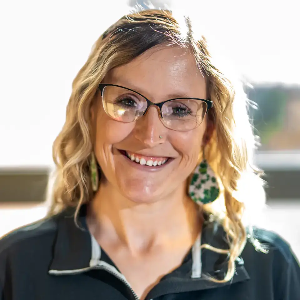 Portrait of Chandra Vaughan.