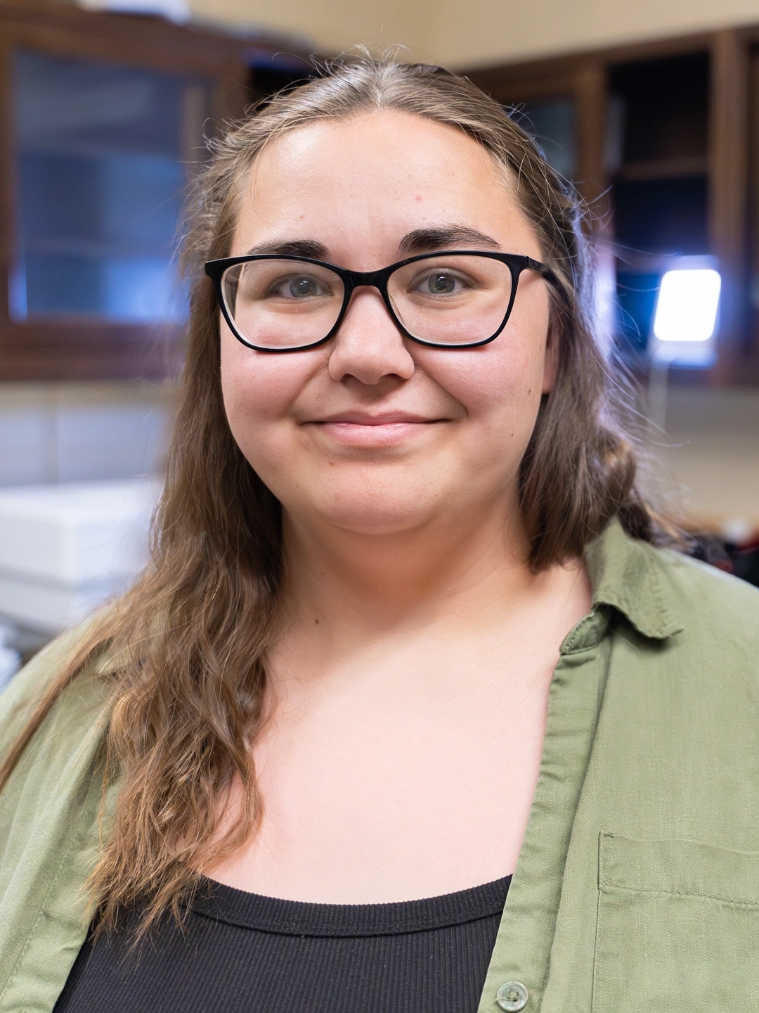 Master’s entomology student, Grace Overlie