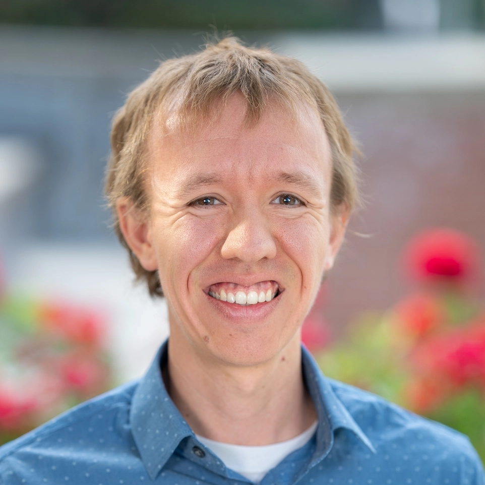 Portrait of Eric Holmes - Assistant Professor, Department of Chemical and Biological Engineering; College of Engineering.