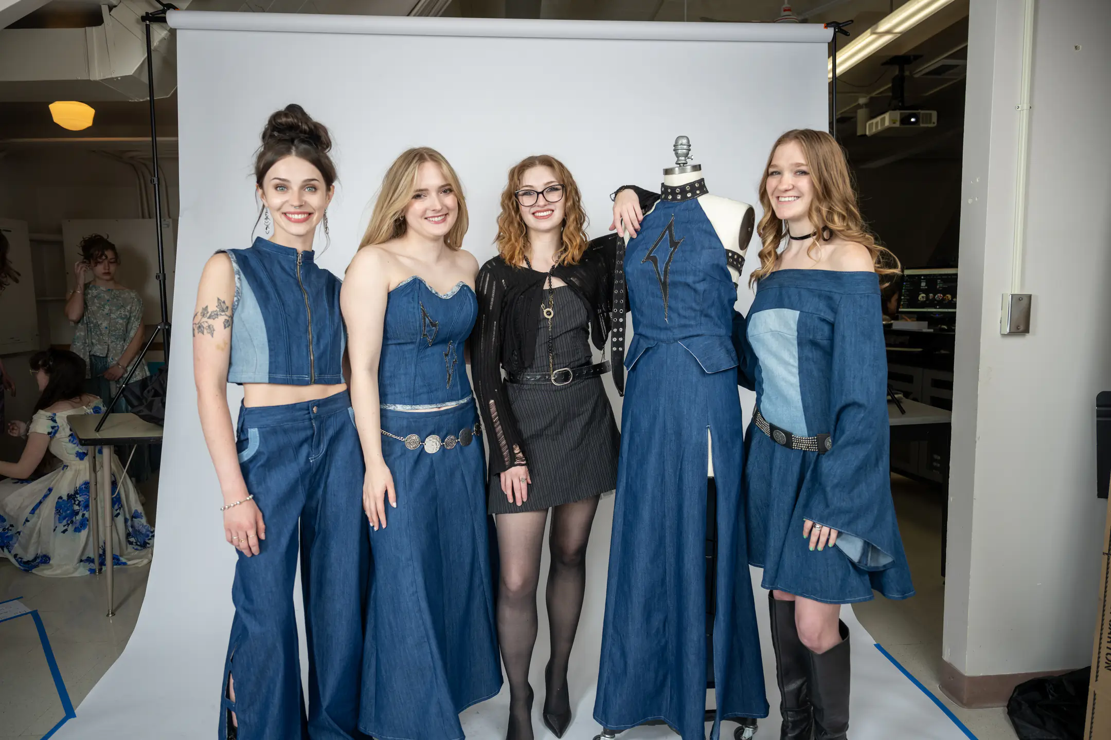 The Senior Designers Capstone Collections of the Apparel, Textiles and Design program are photographed Saturday, April 26, 2025.