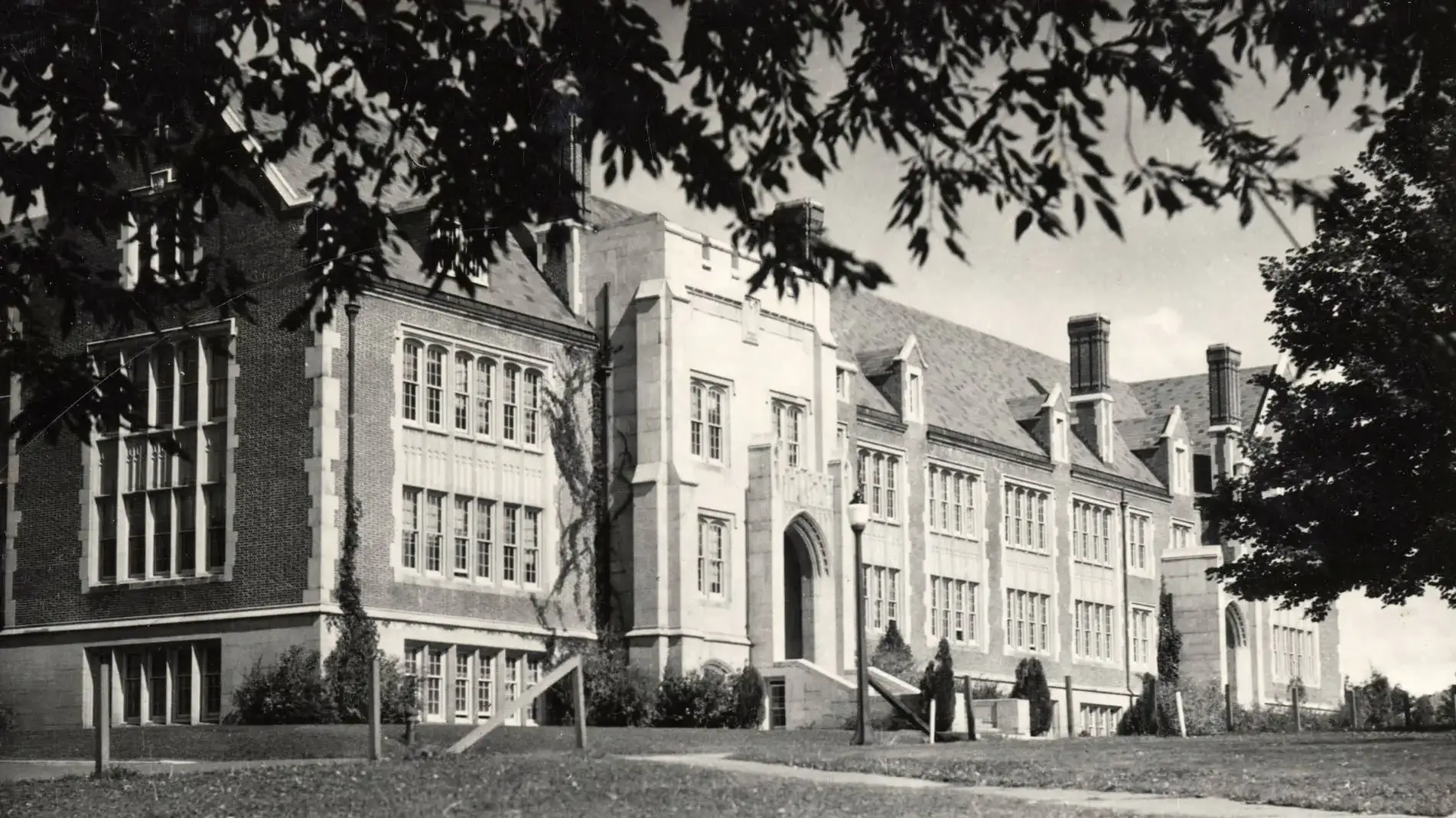 Photo from University of Idaho Special Collections and Archives: Life Sciences (South), about 1930. This is one of the best examples of Collegiate Gothic architectural style in the state of Idaho, but up to this point has not been recognized on the National Register of Historic Places. The U of I district is comprised of many architectural styles, with Collegiate Gothic being one of the most recognizable. 