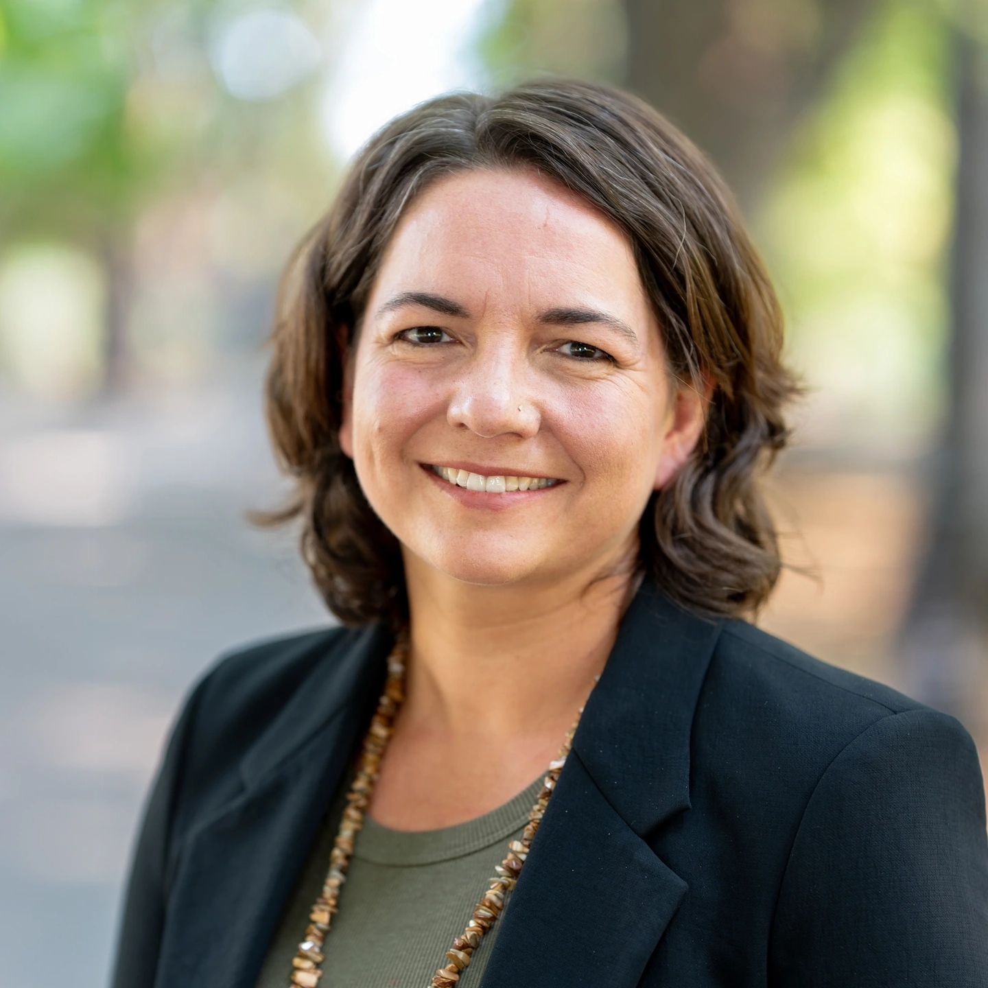 Portrait of Jessica Millward - Assistant Professor of Law; College of Law.\r