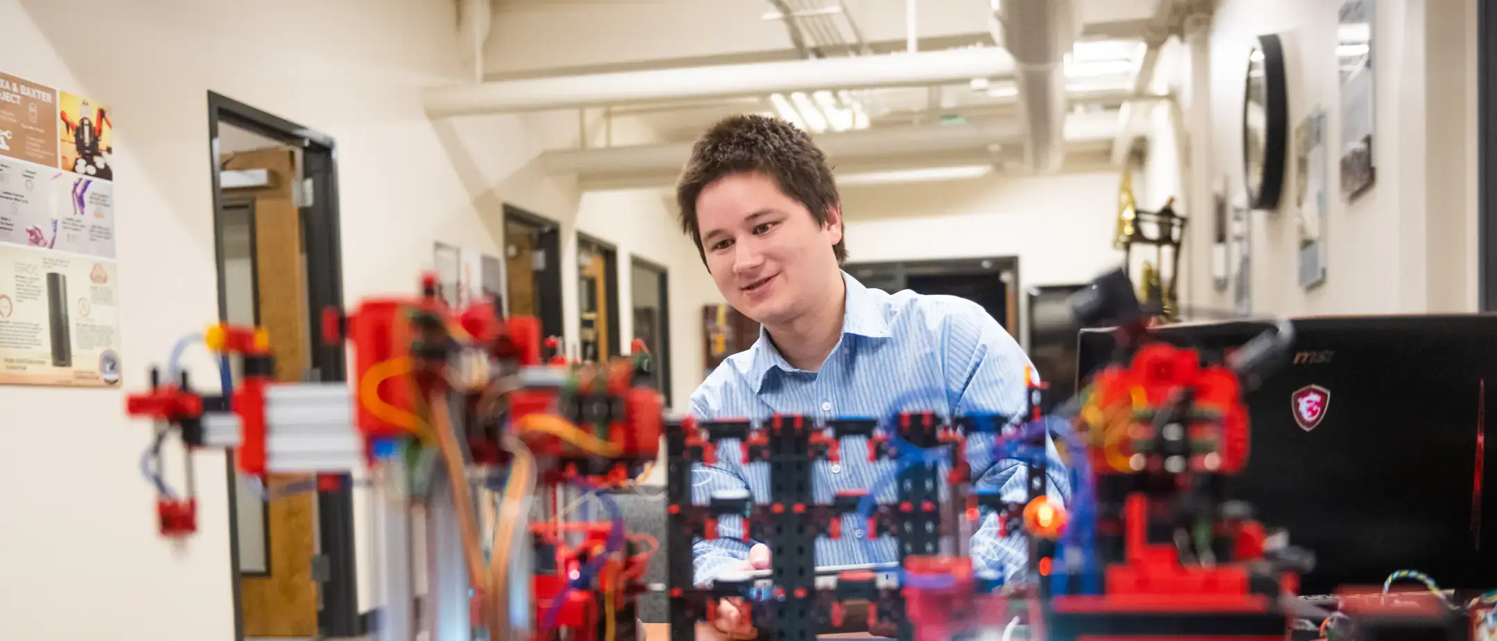 University of Idaho Coeur D'Alene students in the Innovation Den downtown