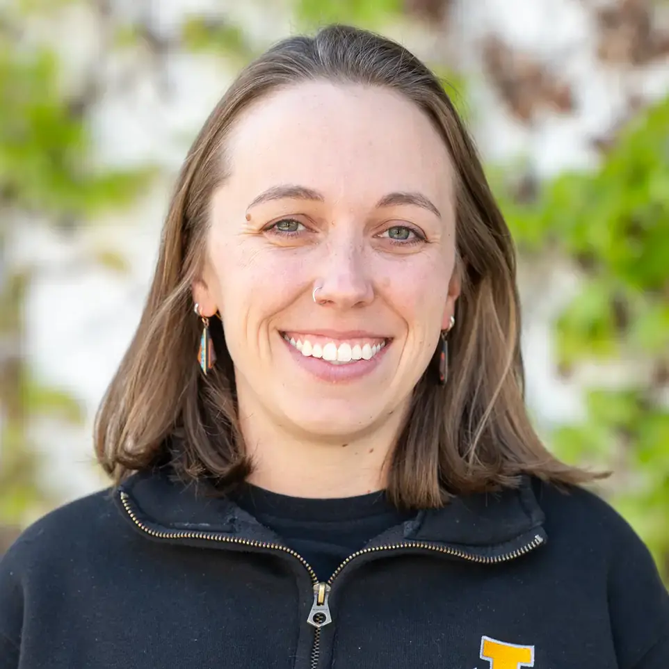 Portraits of University of Idaho Extension employees on Thursday, April 9, 2026. Pictured is Melissa Topping, Extension Educator in 4-H, Agriculture and Natural Resources; University of Idaho Extension on the Schitsu'umsh Reservation (Coeur d'Alene).