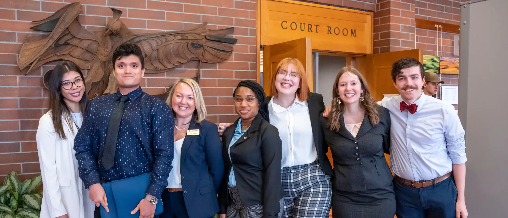 The 9th Circuit took arguments in our Moscow courtroom from two current students.