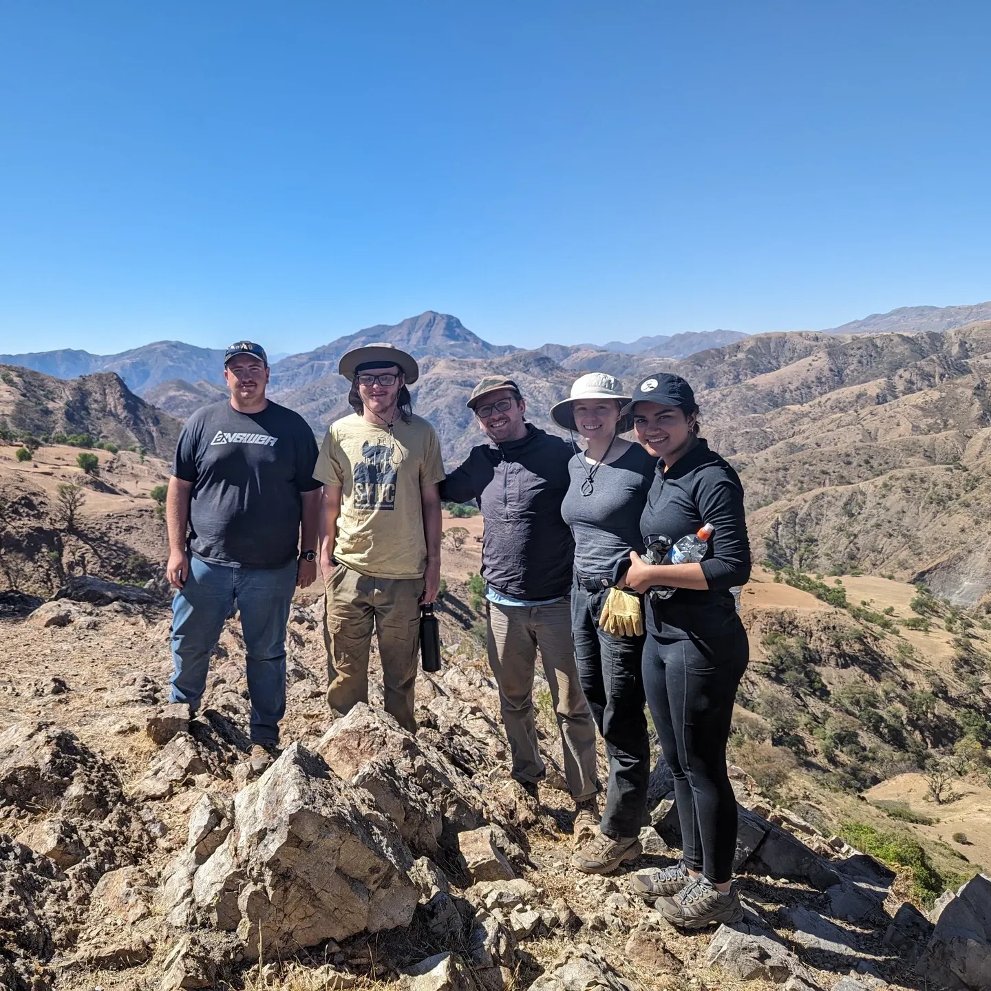 University of Idaho College of Engineering students recently helped Bolivian families improve sanitation in their community as part of an overseas humanitarian effort funded by Idaho donors.  Representing the U of I’s Humanitarian Engineering Corps (HEC), five students traveled to the remote community of Challcha in the Andes Mountains, eight hours from the Bolivian capital city of Sucre.  Students work directly with community members to identify potential infrastructure projects to meet community needs. The team built privacy shelters and septic systems for a toilet and shower.